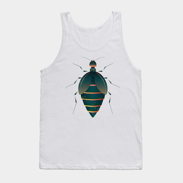 Weird insect Tank Top by Léo Alexandre